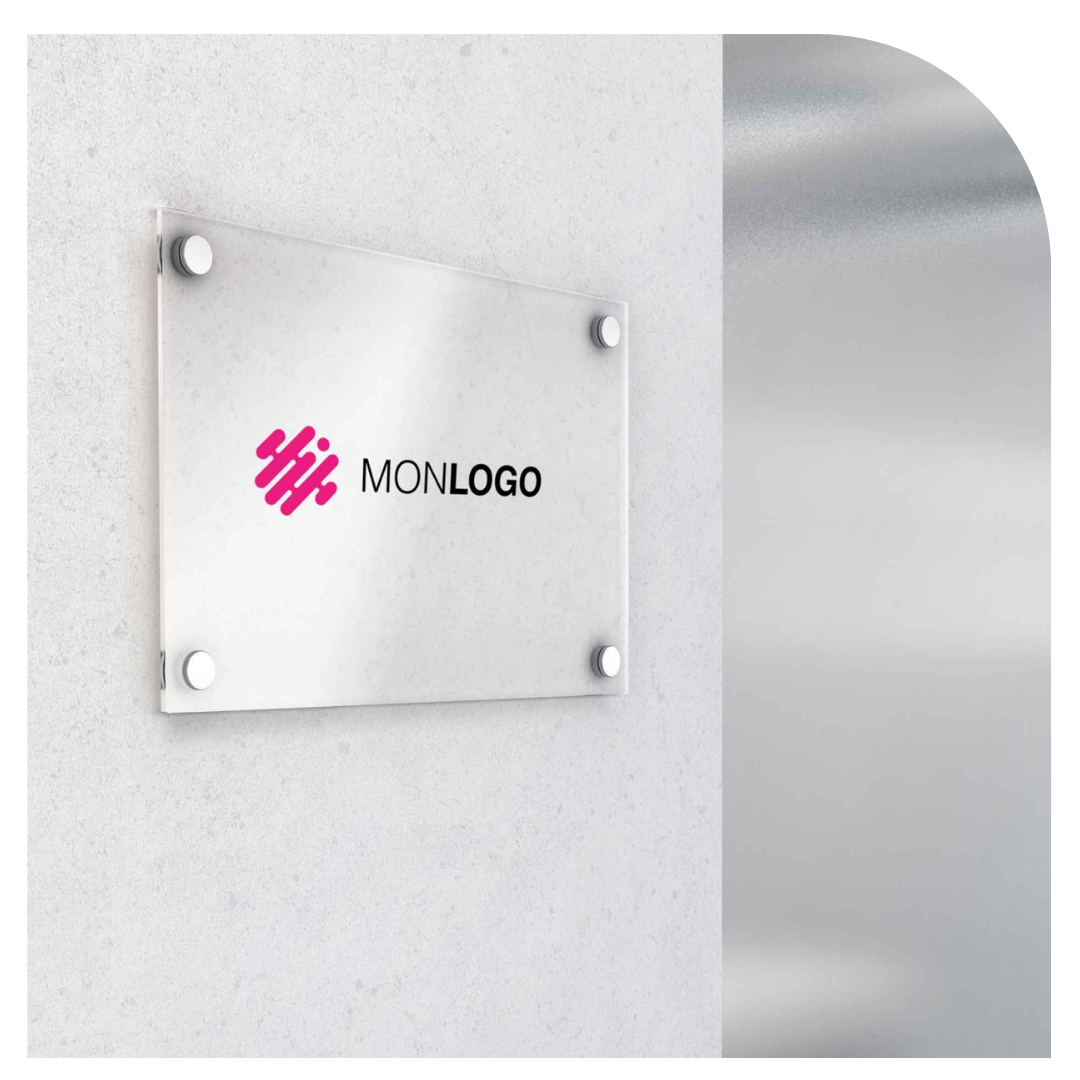 Plaque professionnelle Signalisation intérieur
