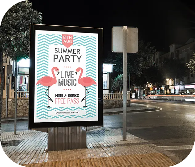 Totems publicitaires rabat